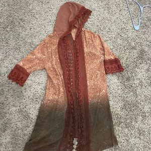 Long BKE layering jacket